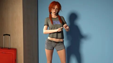 Фотосессия сооблазнительной Ginger Frost - State Of The Art.