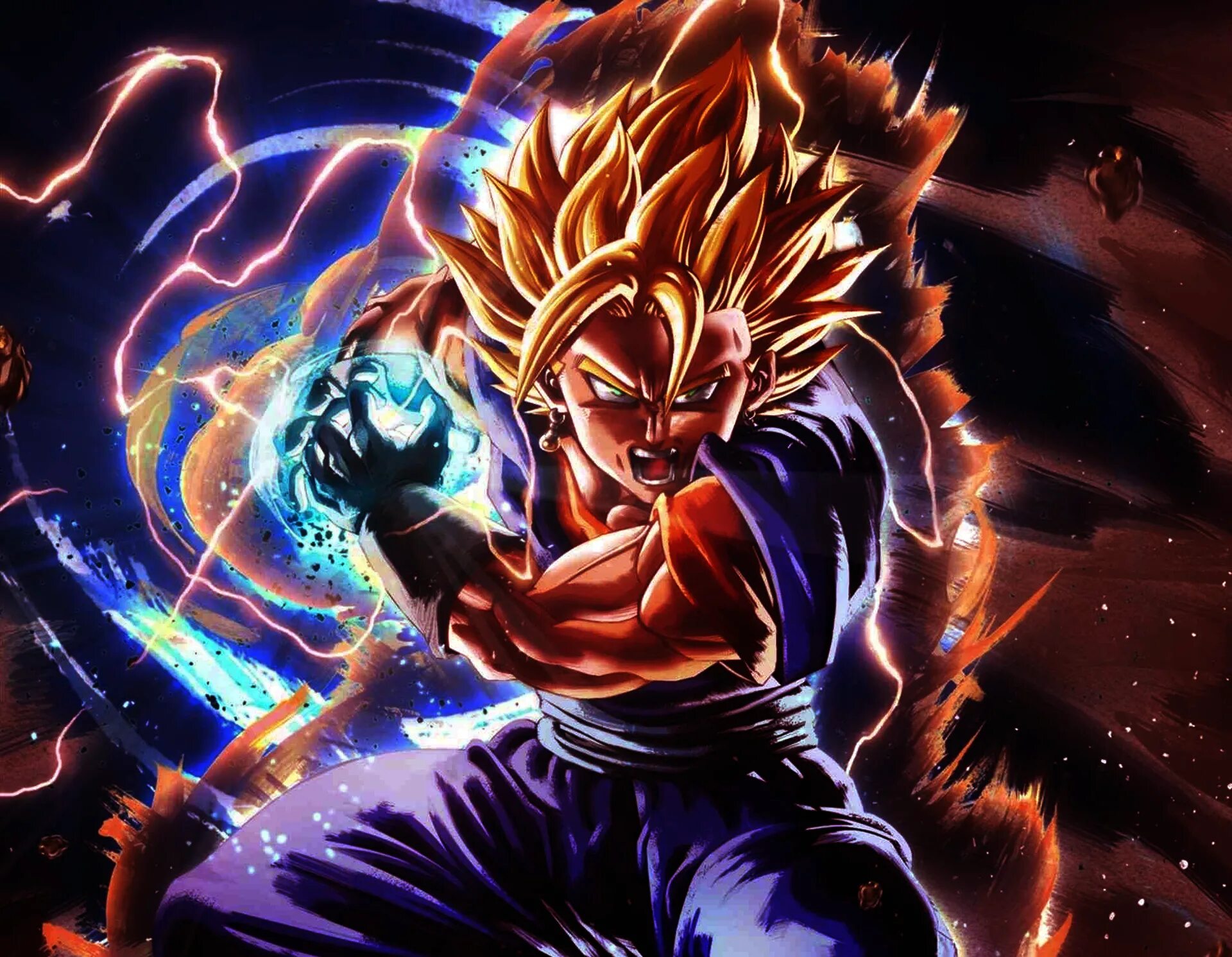 Vegito. Dragon Ball Vegito. Vegito God Killer. Yamamoto dragon ball