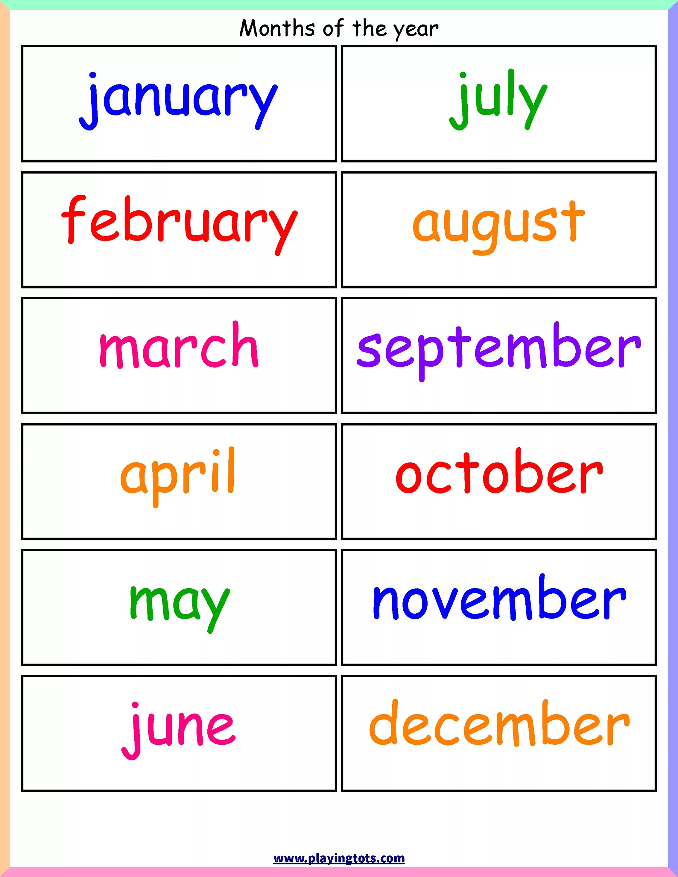 Months of the year for kids. Months of the year карточка. Months in English. English months for Kids. Месяца на английском.