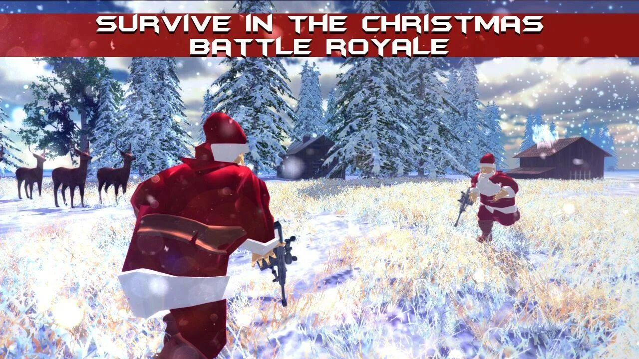 Битва дедов Морозов игра. Christmas Survival io. Китай игры битва s Survival. The Battle for Christmas. Скачай новогоднее обновление игры