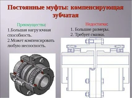 Жесткая компенсирующая муфта