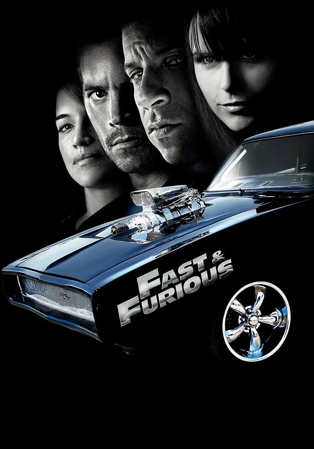 Форсаж 4 (2009) fast & Furious. Форсаж 4 (2009) Постер. Фаст анд Фуриоус.