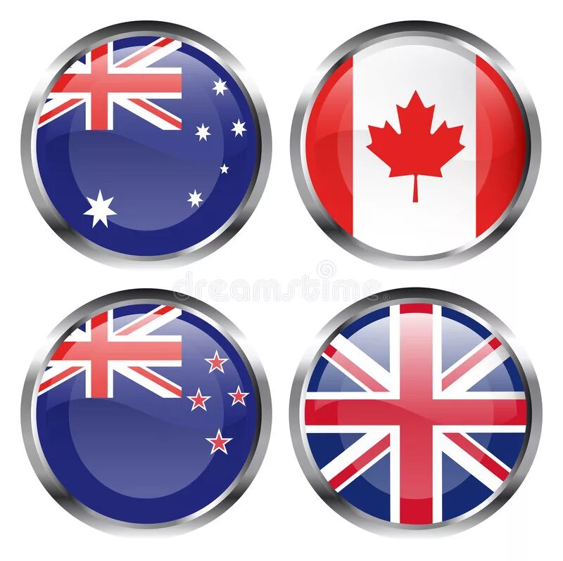 Uk ca. Круглый флаг Канада стран с глазами. США Канада Великобритания Австралия новая Зеландия. США Канада Австралия Великобритания флаг вместе. Флаги Канады Австралия the us the uk.