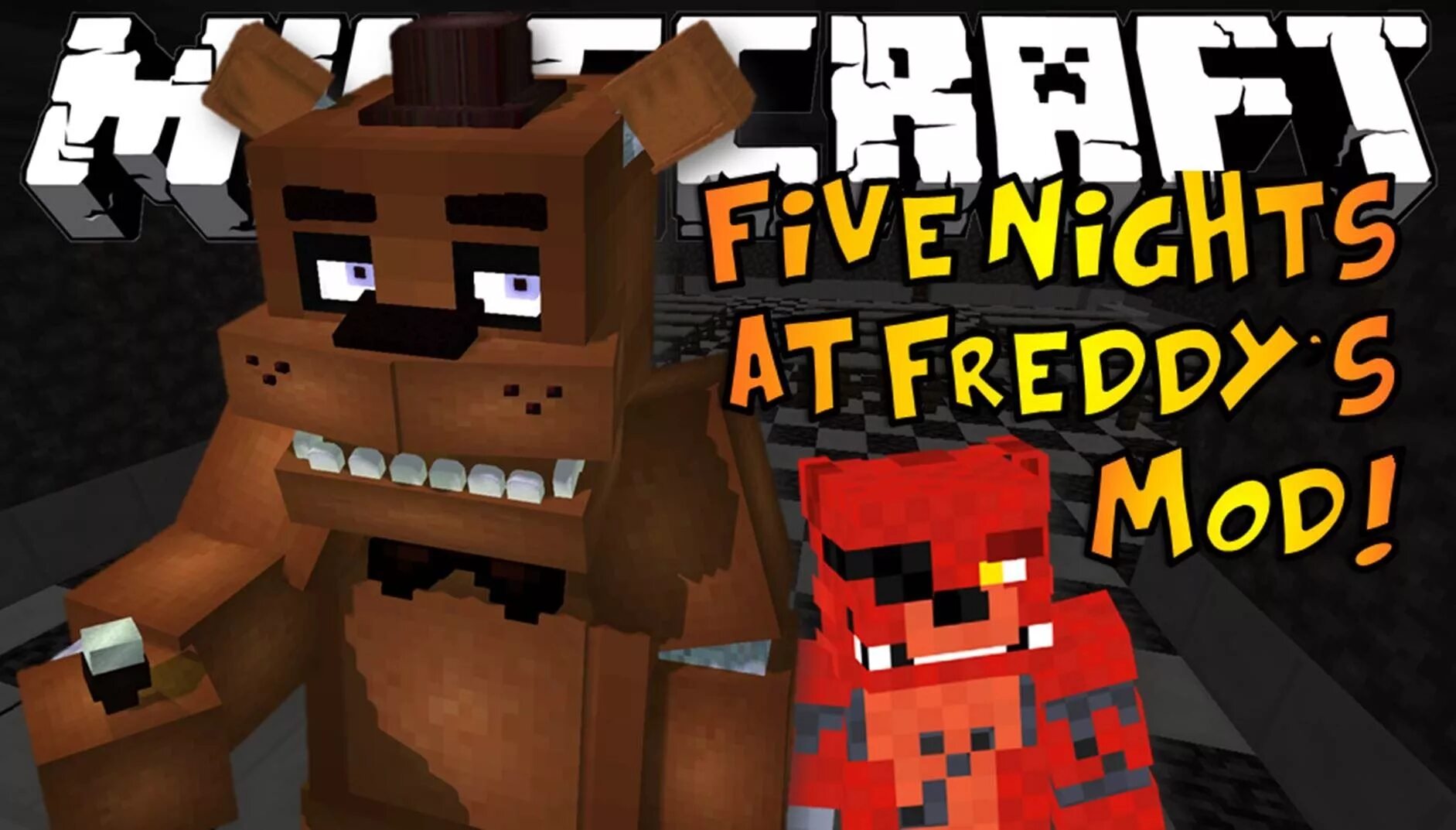 Five nights at freddys мод. Мод фредди найт. фредди в майнкрафте. майнкрафт моды фредди. пять ночей с фредди майнкрафт.