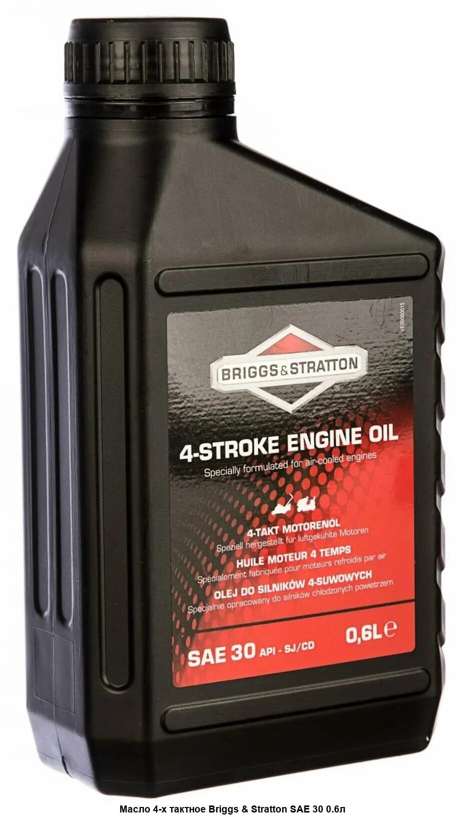 Моторное масло Briggs & Stratton 4-stroke engine Oil 30 минеральное 0.6 л. Briggs & Stratton SAE-30 0.6Л. Масло Briggs Stratton SAE 30. Масло для садовой техники Briggs & Stratton 4 stroke SAE-30, 0.6 Л. Масло для мотоблока 4 тактное с воздушным