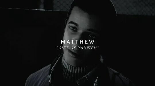 Until you name. Until dawn мэтт.