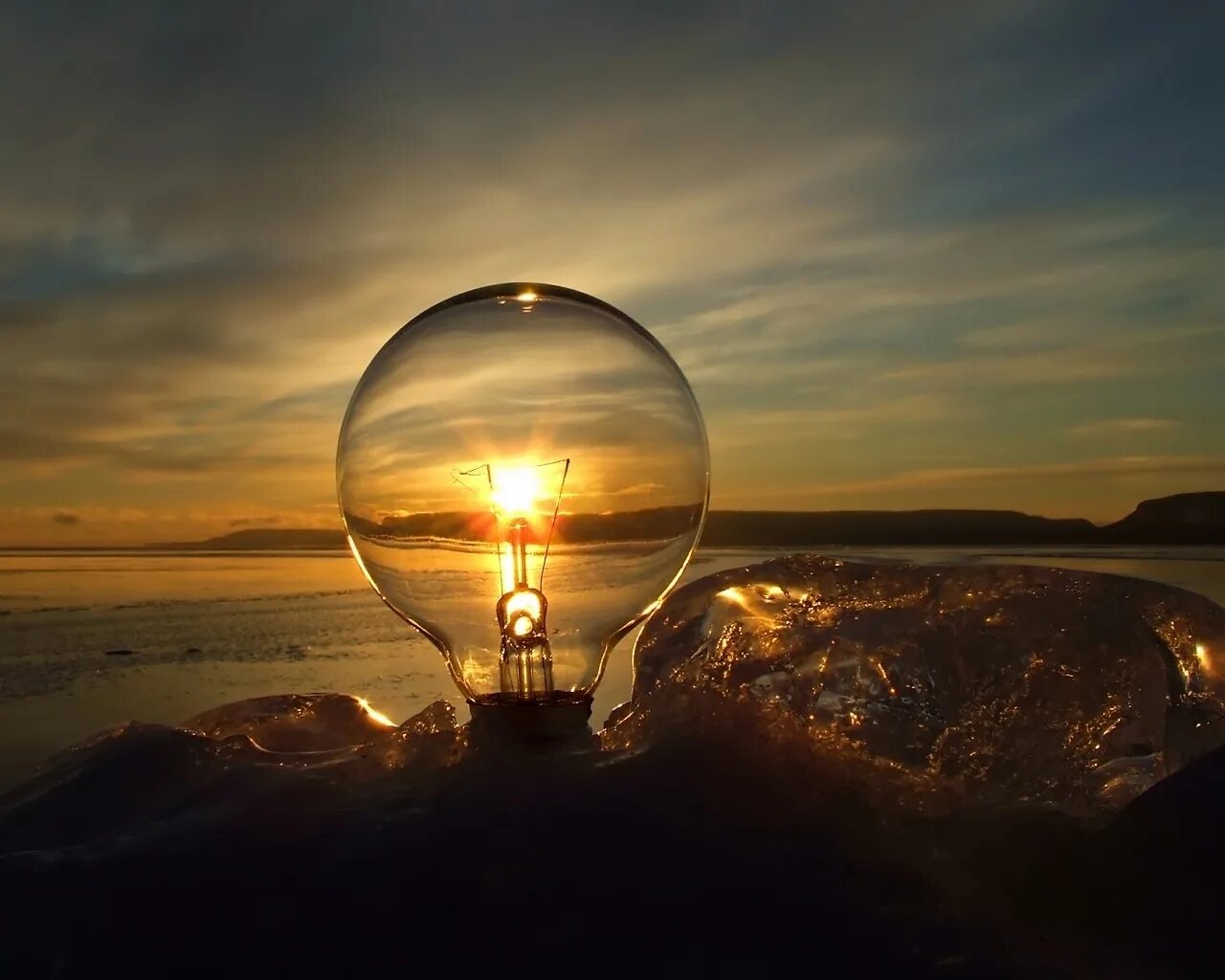 Light on