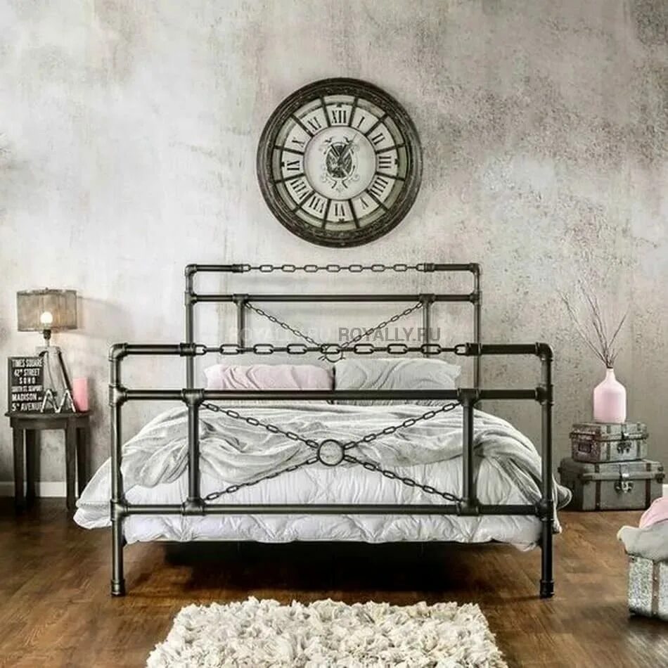 Кровать Loft Sara - Мебель в стиле лофт