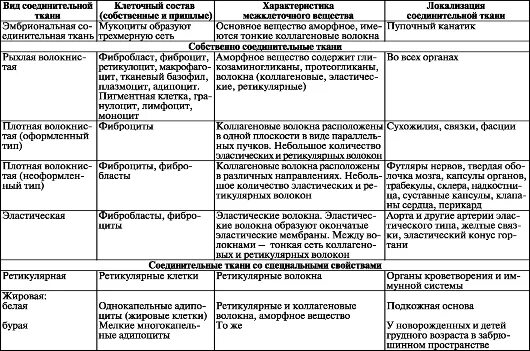 Соединительная ткань человека таблица. Функции клеток соединительной ткани таблица. Типы волокон соединительной ткани таблица. Характеристика соединительной ткани таблица. Анатомия классификация соединительной ткани таблица.