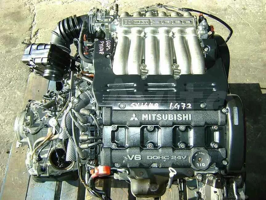 Двигатель Mitsubishi 6g72. Двигатель Mitsubishi 6g72 3.0 л. Двигатель 6g72 Мицубиси Паджеро. 3.0 V6 [6g72] 141 л.с. бензиновый.