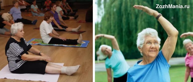 Упражнения после 60 лет женщины