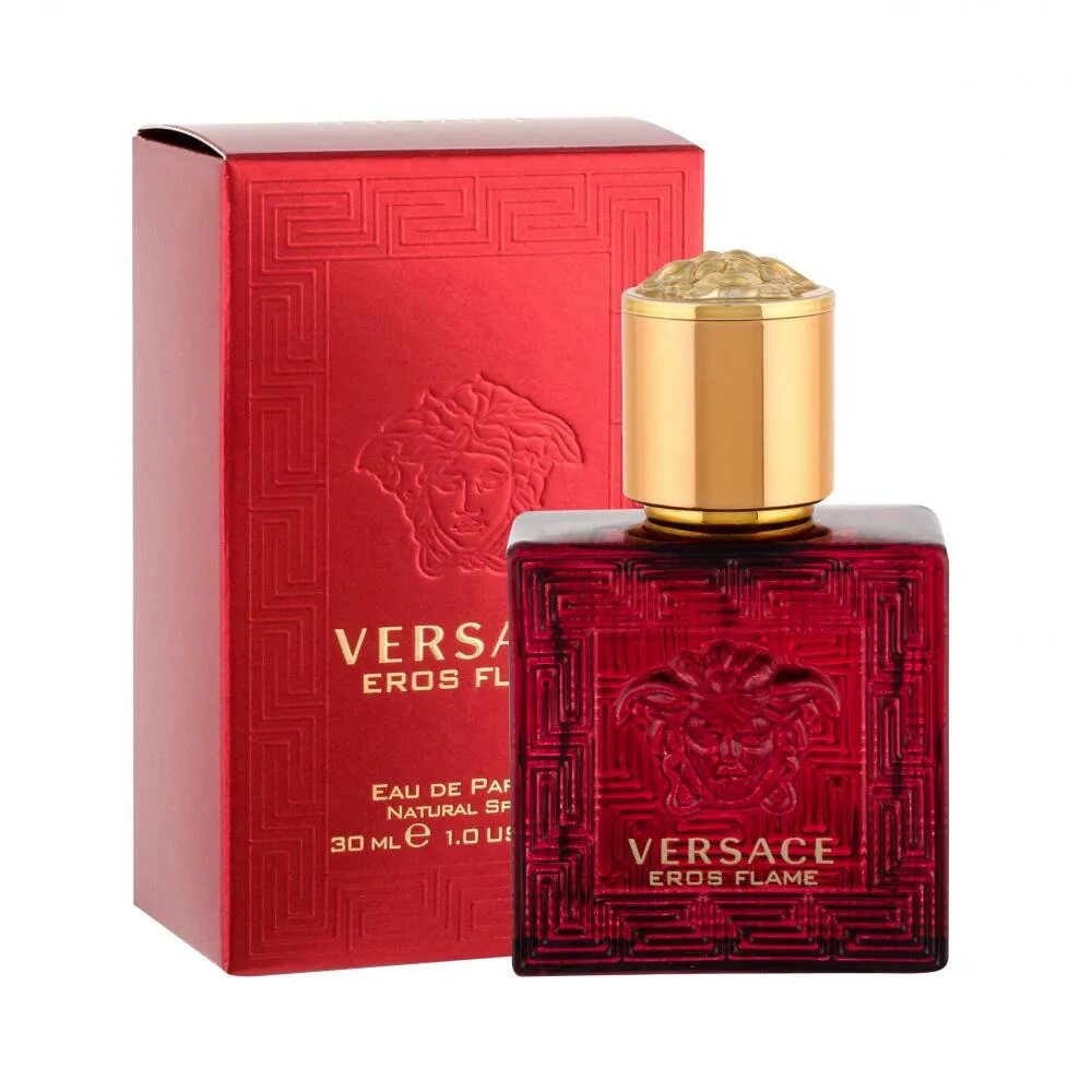 Версаче красные. Парфюм versace eros flame. Versace eros flame 100ml. Духи версаче эрос флейм. Версаче красные.