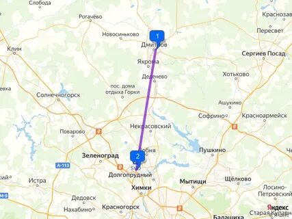 Лесное москва расстояние