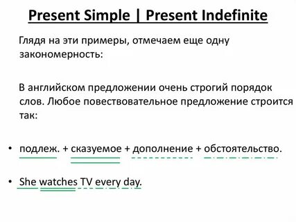 Word present