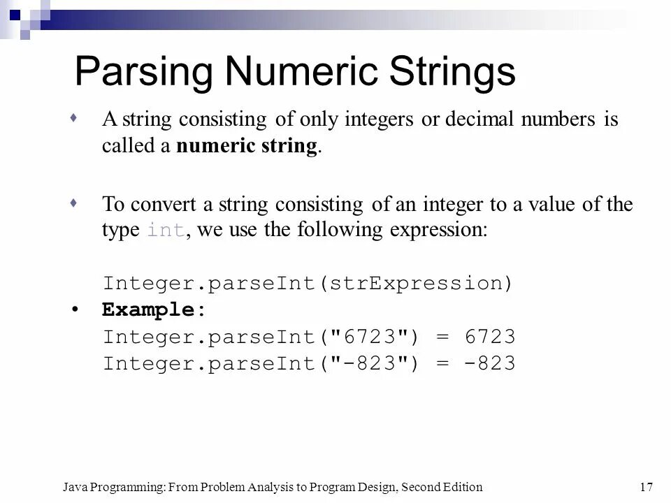 Expression int. PARSEINT java. Number do Decimal String. String program Analysis. Numeric количество символов.