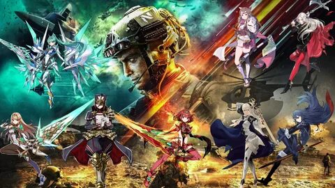 Xenoblade and Fire Emblem Waifus in Battlefield 2042 Wallpaper Xenoblade Ch...