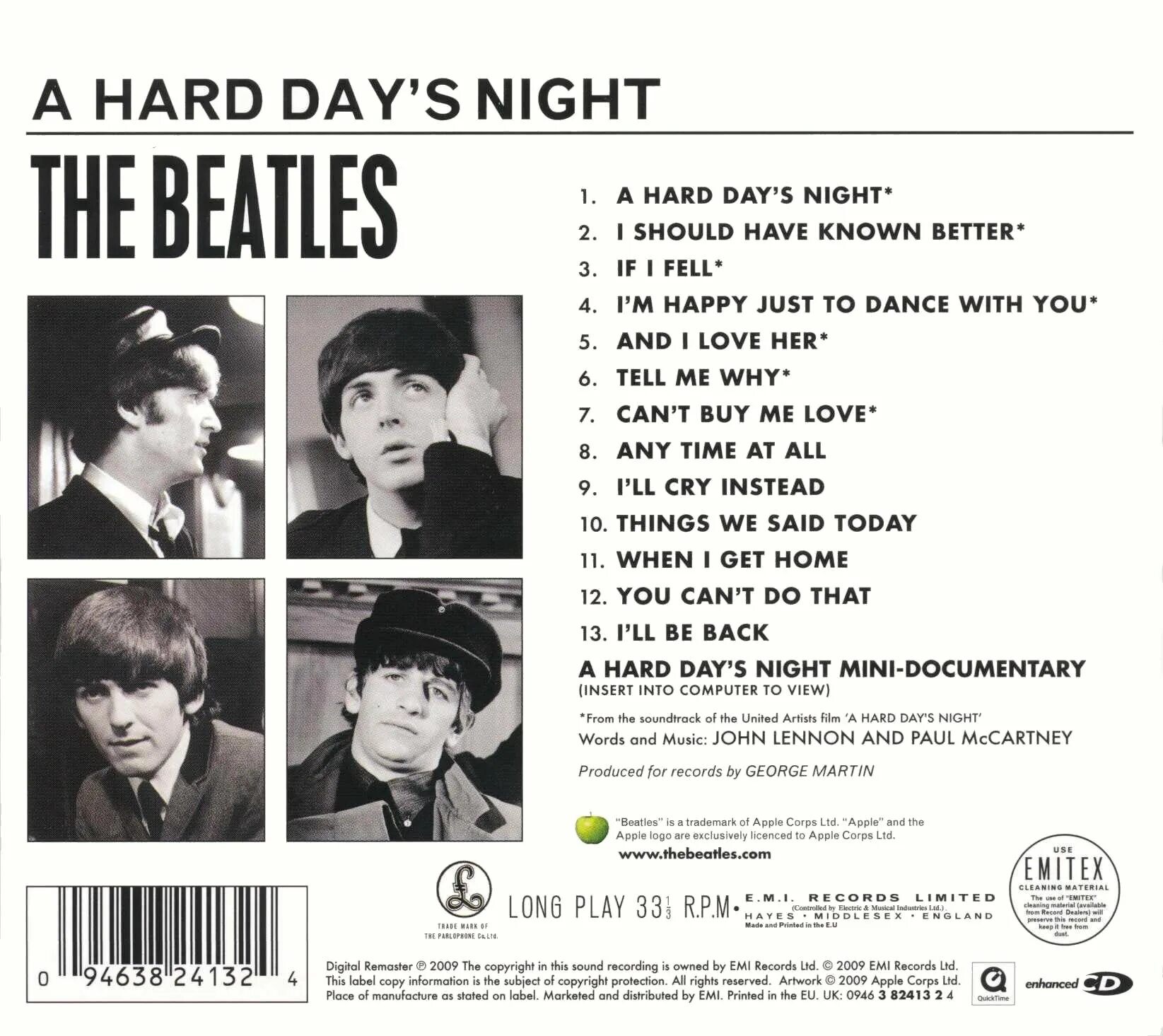 The Beatles a hard Day's Night 1964. The Beatles a hard Day's Night альбом. Битлз 1964 альбом. The Beatles a hard Day's Night 1964 альбом. The beatles a hard day s night