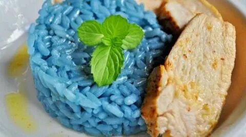 Blue rice
