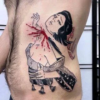 Tatuagem de arte obscura 