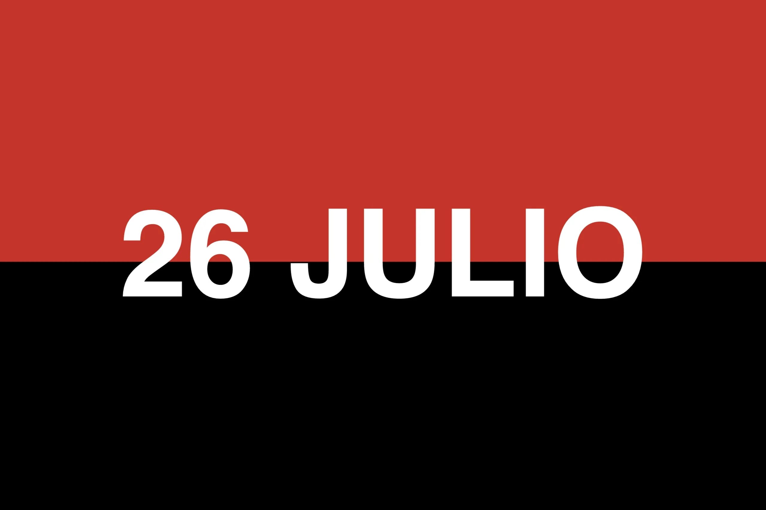 М 26 7. 26 Julio Flag. Значок 26 de Julio. 26 Julio Flag Bay.
