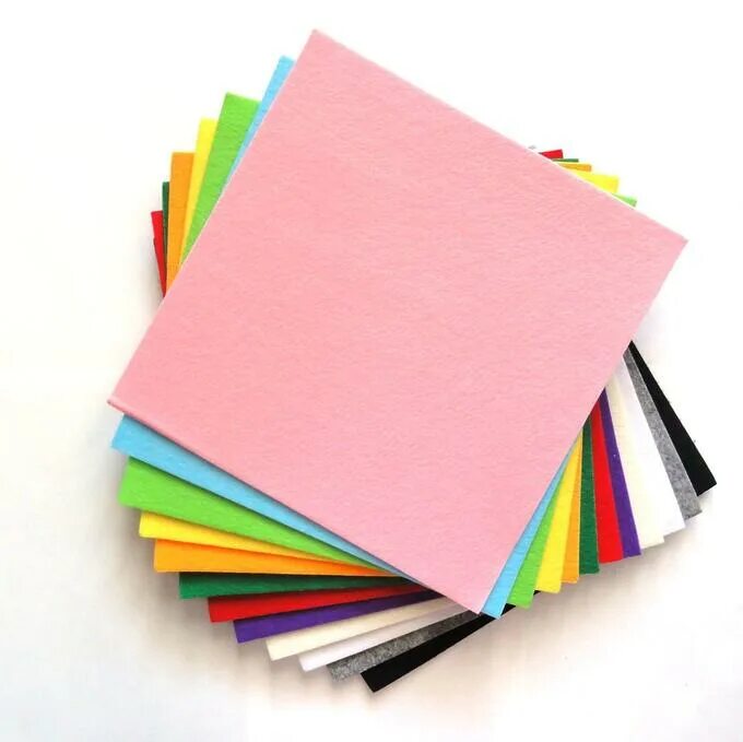 Фетр для творчества. Фетр. Мягкая бумага для поделок. Фетровая бумага. Цветная бумага фетровая.