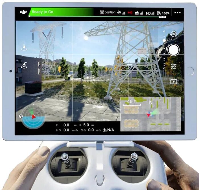 Dji симулятор полета. Dji симулятор полета