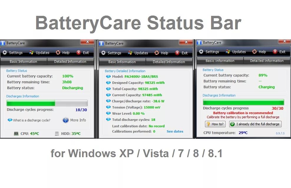 Windows battery. Battery Care. Battery Care для ноутбука. BATTERYCARE на русском. Программа проверки емкости батареи для ноутбука.