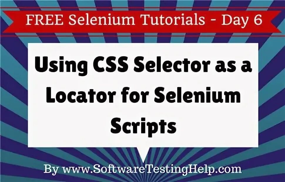 Selenium selectors