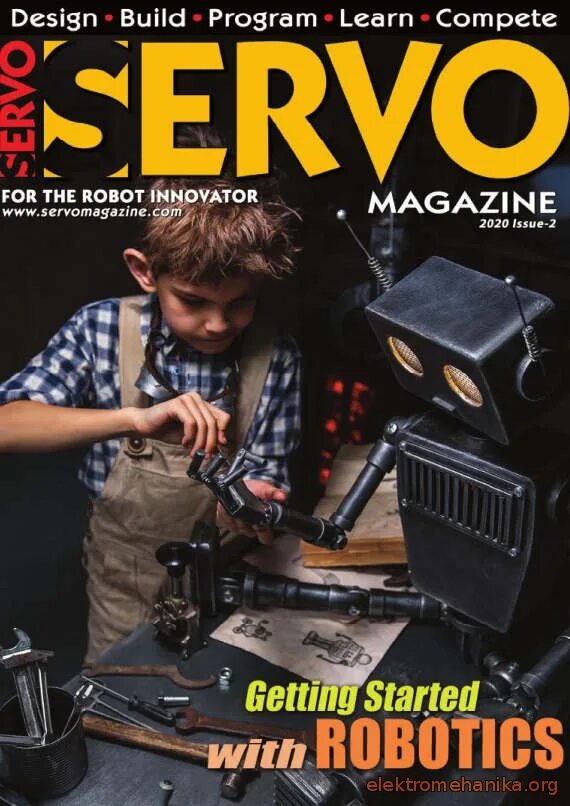 Servo Magazine. Роботы журнал 2000. Cover Magazine Technology. Журнал робототехника