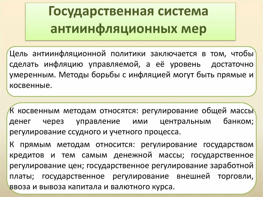 Антиинфляционная политика государства примеры. Антиинфдяция меры государства. Инфляция и антиинфляционная политика. 3 меры антиинфляционной политики. Меры антиинфляционной политики центрального банка.