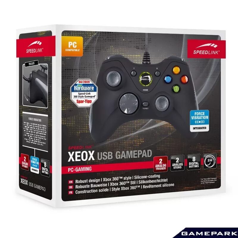 Эмулятор джойстика xbox для pc. Джойстик XEOX Speedlink. Геймпад Speedlink XEOX Pro. Speed link PC 360 Style Gamepad (SL-6555-SBK). Speedlink XEOX Pro Analog Gamepad USB.