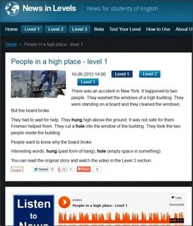 News in english
