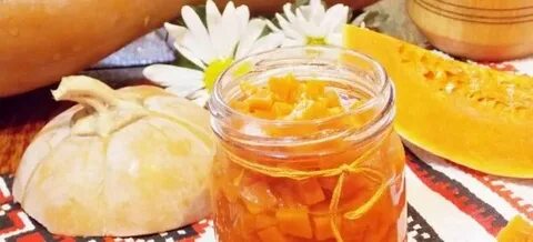 Варенье из тыквы с имбирем и лимоном