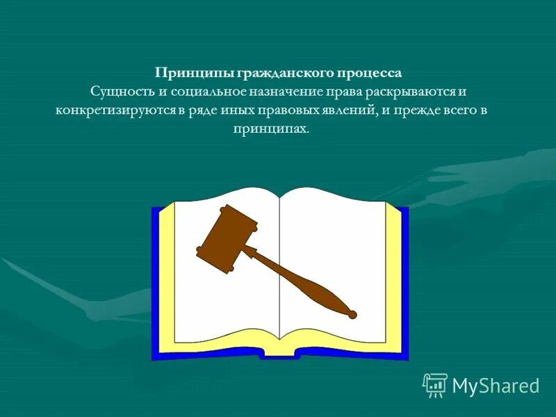 сущность гражданской процессуальной формы