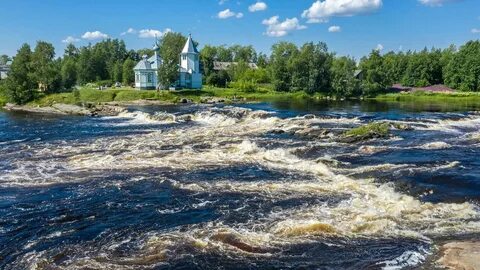 Река белая карелия