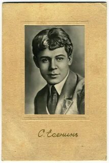 Есенин держи коня