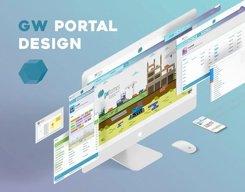 Порталы в дизайне. Веб-портал. Portal Design. Web Portal Design. Portal web ru