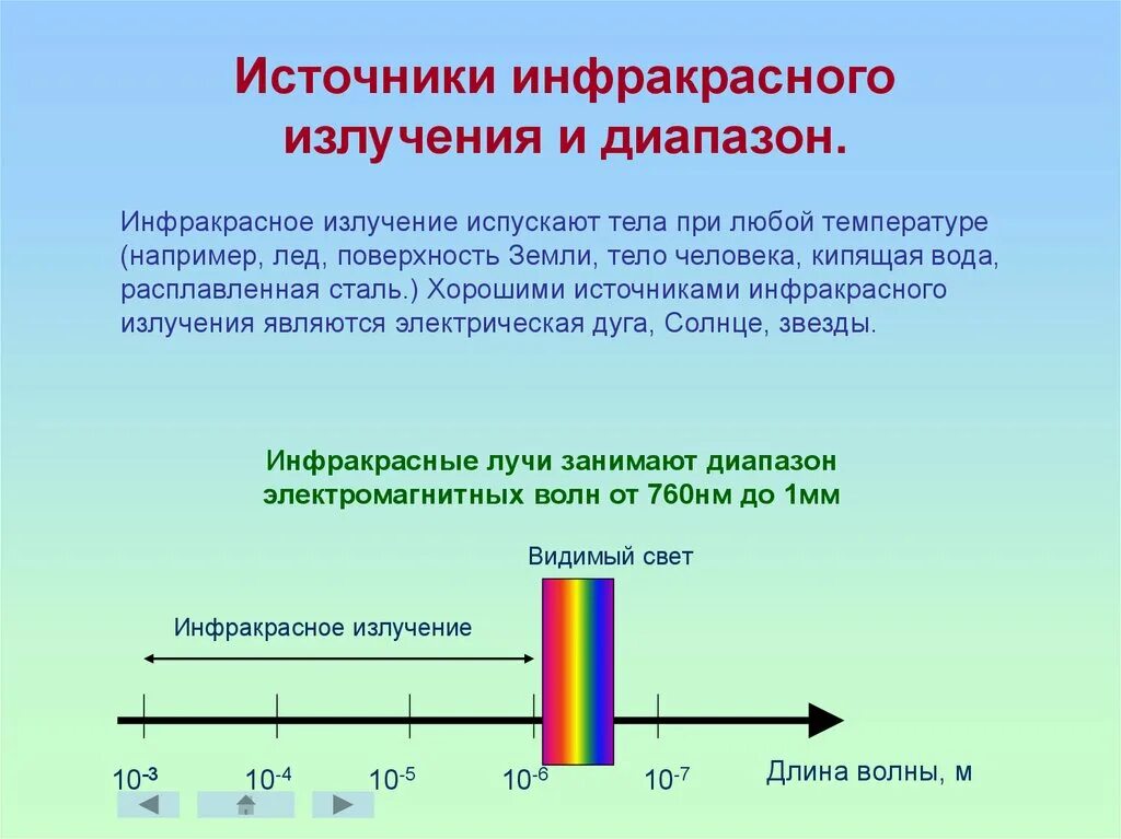 Скорость излучения это. ИК излучение источники излучения. Диапазон инфракрасного излучения. Инфракрасное тепловое излучение диапазон. Что излучает инфракрасное излучение.