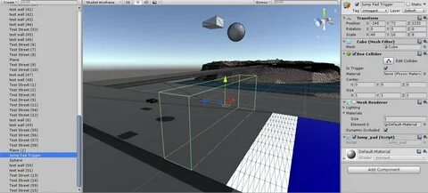 Триггеры в unity