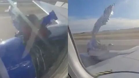 Самолет оторвался от земли