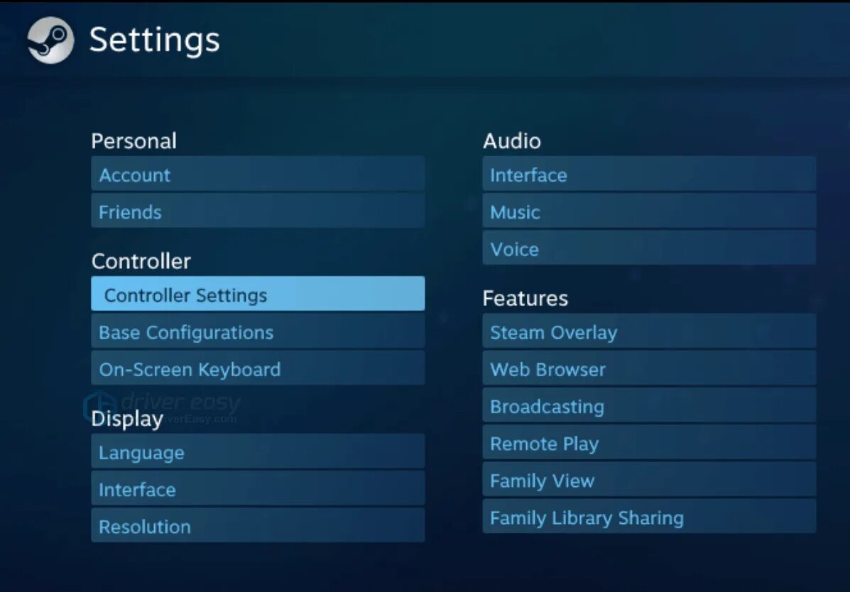 Сеттинг это простыми. Settings. Меню Reversing settings. SP Controller Configurator Steam. Parsec Keyboard Controls game.