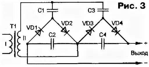 Схема умножителя напряжения на диодах и конденсаторах. Умножитель постоянного напряжения на диодах и конденсаторах схема. Умножитель напряжения на 4 на диодах и конденсаторах. Схема умножителя напряжения постоянного тока.