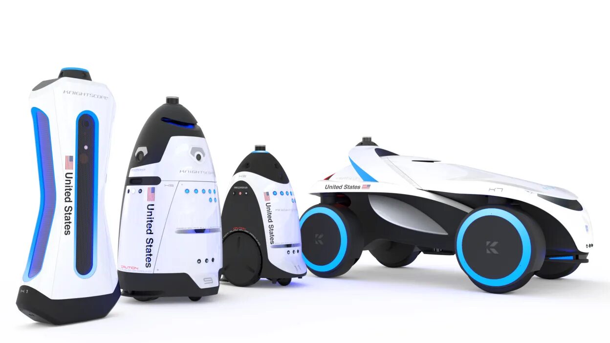 Робот направо. Knightscope бот k5. робот охранник. охранные роботы полиция. роботы охранники будущего.