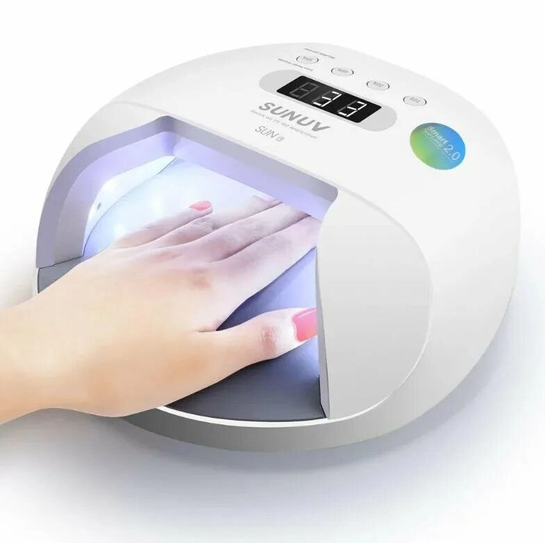 Как называется лампа для ногтей. Лампа led-uv sunuv 7, 48 вт. лампа led-uv sunuv 7 smart 2.0, 48 вт. sun 7 лампа 48вт. uv/led лампа sun 7, 24/48 вт. smart 2.0..