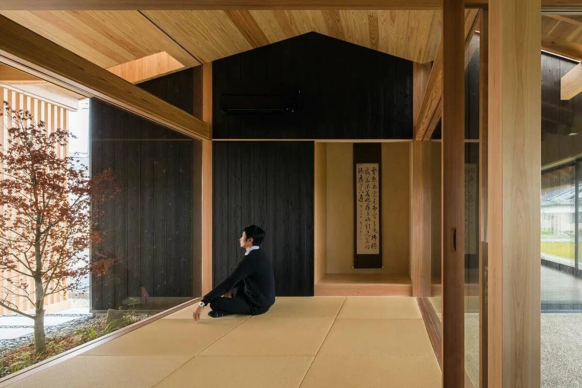 Минка дом в Японии. Японская энгава. Минка традиционный японский дом. Минка стиль Япония.