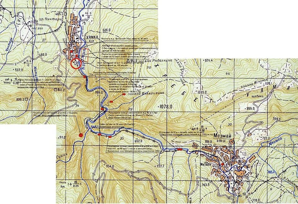 Мезмай на карте. Гуамское ущелье, Хутор Гуамка. Гуамское ущелье Краснодарский край карта. Карта Гуамка Мезмай. Карта схема Гуамка.