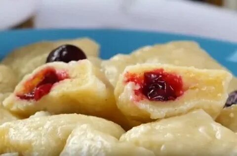 Можно замораживать вареники с вишней