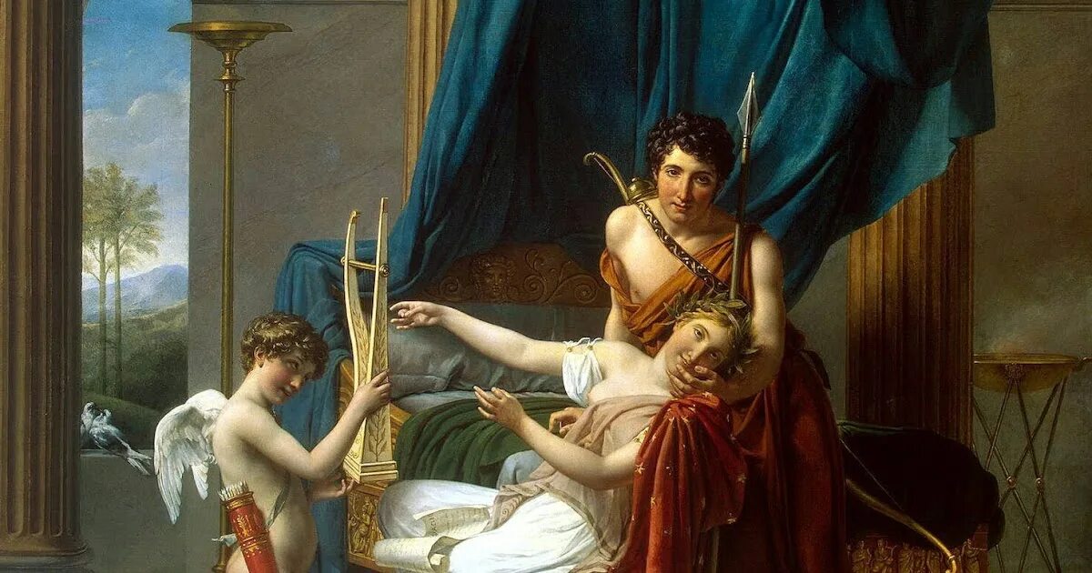 Юноша вдохновивший сафо. Жак луи давид сафо и фаон. давид жак луи поэтесса сапфо. жак-луи давид амур и психея 1817 г. сафо и фаон картина.