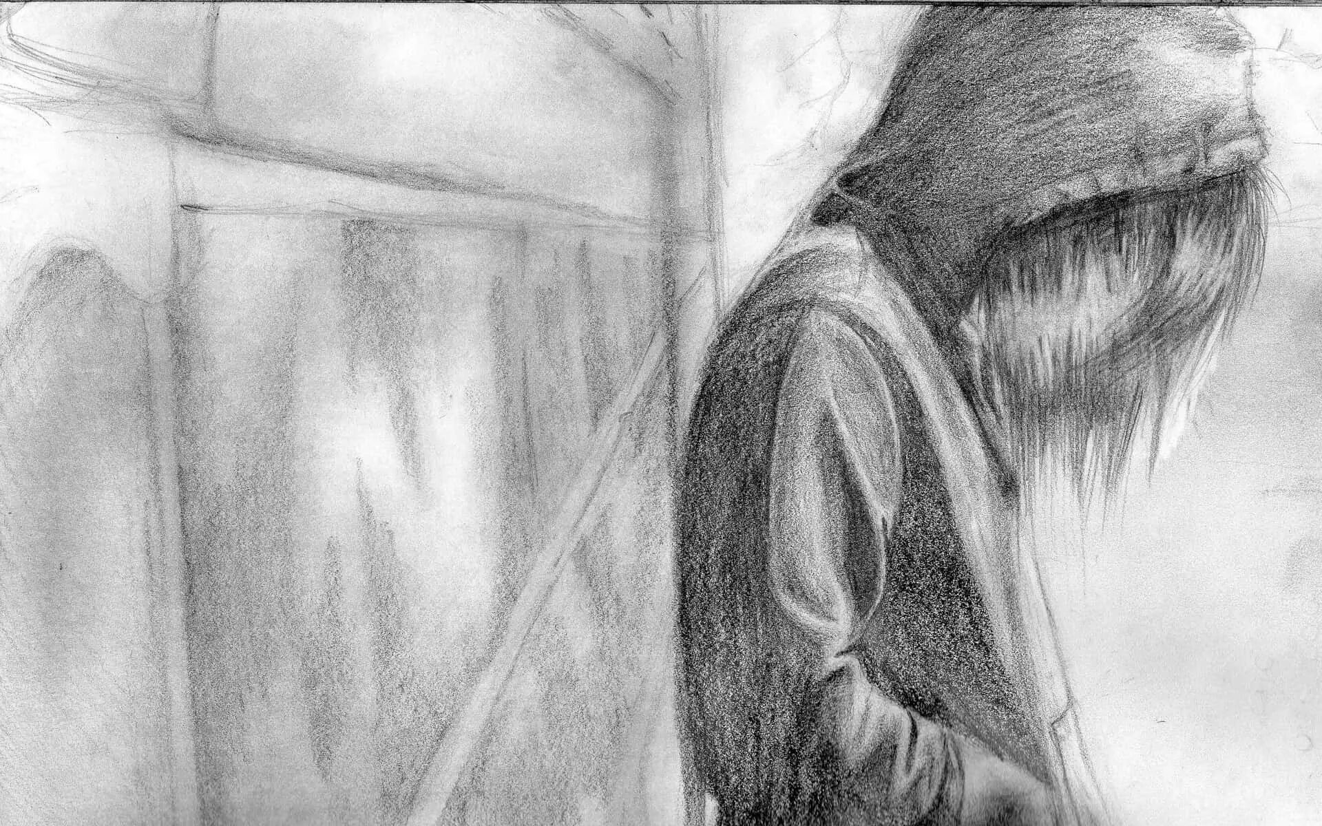 Грустные рисунки. Одиночество рисунок карандашом. Рисунок на тему одиночество карандашом. Рисунки карандашом одиночество. Рисунки на тему одиночество.