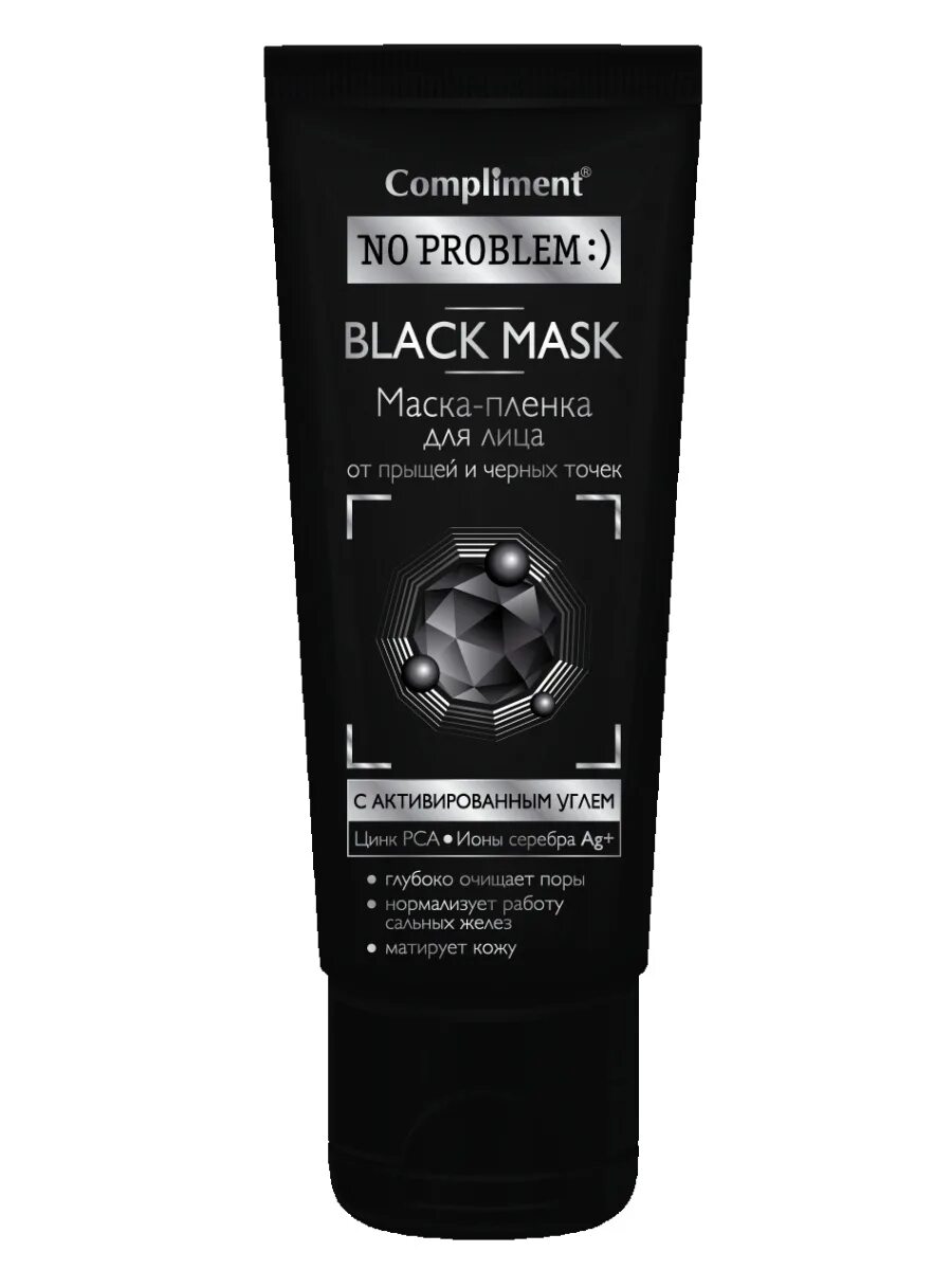 Маска от прыщей отзывы. Маска-пленка compliment 80мл no problem Black Mask. Маска-пленка для лица compliment "no problem. Black Mask", 80 мл. Compliment маска-пленка для лица активированный уголь no problem 80мл. Compliment no problem маска-пленка для лица с активированным углем, 80 мл.